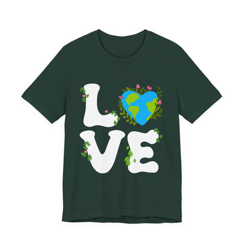 Earth Heart for Earth Day Unisex Tee