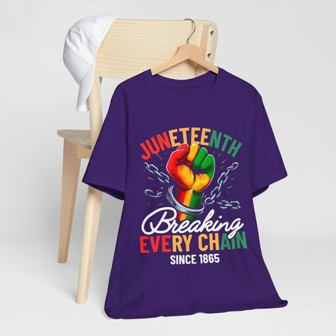 Juneteenth Celebration | Breaking Every Chain Unisex Tee