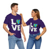 Earth Heart Graphic Tee, Eco-Friendly Shirt, Sustainable Fashion, Gift for Nature Lovers, Unisex Tee for Earth Day