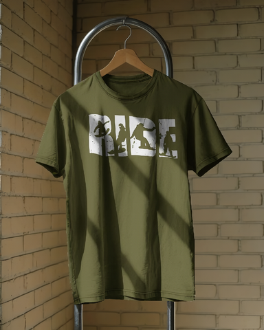 Funny RIDE Snowboarding Winter Sport Unisex Tee