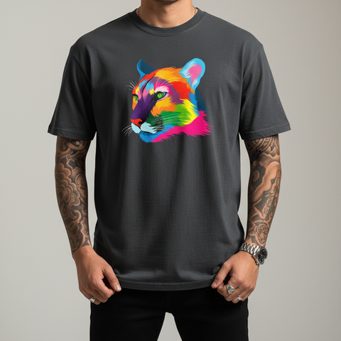 Colorful Tiger Graphic Tee | Unisex Jersey Tee