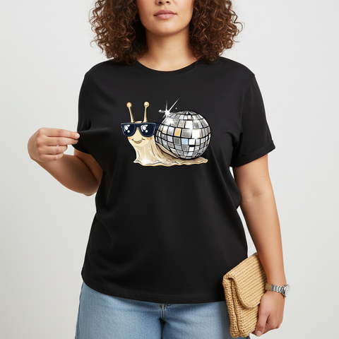 Disco Snail - Fun Animals Unisex Shirt