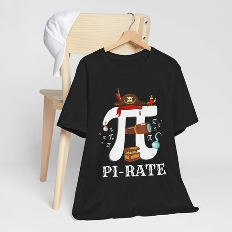 Pi-Rate Pi Day Math Lovers Unisex Tee