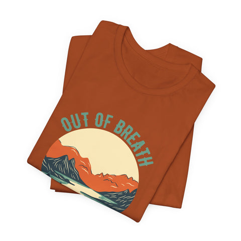 Out Of Breath Hiking Society Unisex Tee