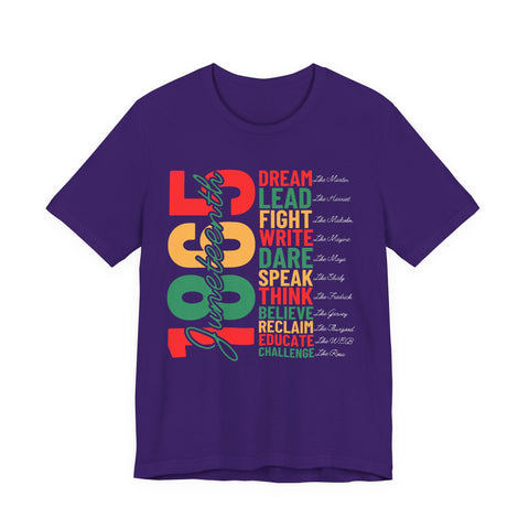 Juneteenth Inspirational Unisex Tee