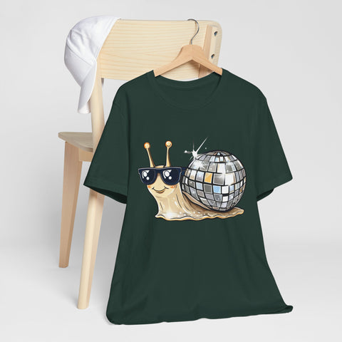 Disco Snail - Fun Animals Unisex Shirt
