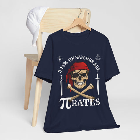Pirate Humor Pi Day Unisex Tee