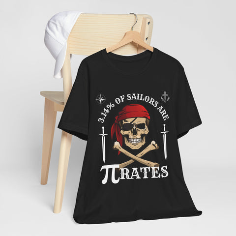 Pirate Humor Pi Day Unisex Tee