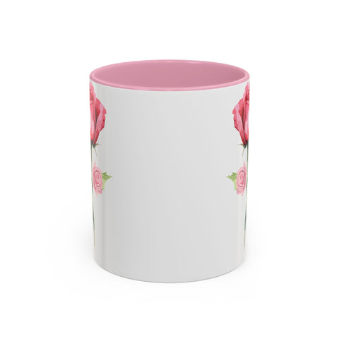 Colorful Rose-Themed Coffee Mug - 11oz & 15oz