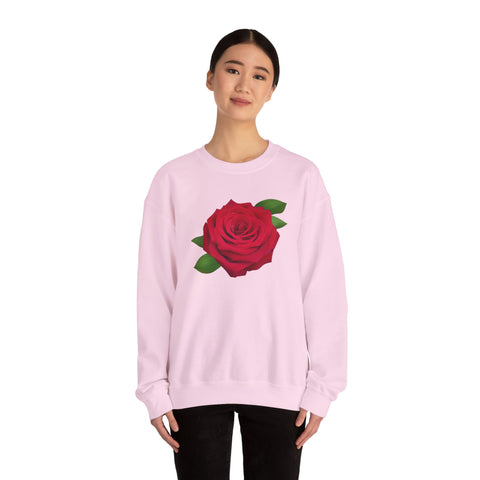 Rose Emblem Unisex Crewneck Sweatshirt
