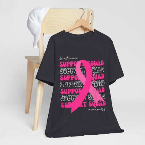 Support Squad Breast Cancer Awareness Unisex Tee