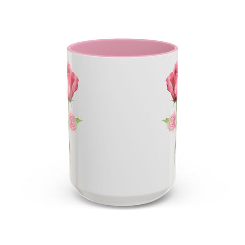 Colorful Rose-Themed Coffee Mug - 11oz & 15oz