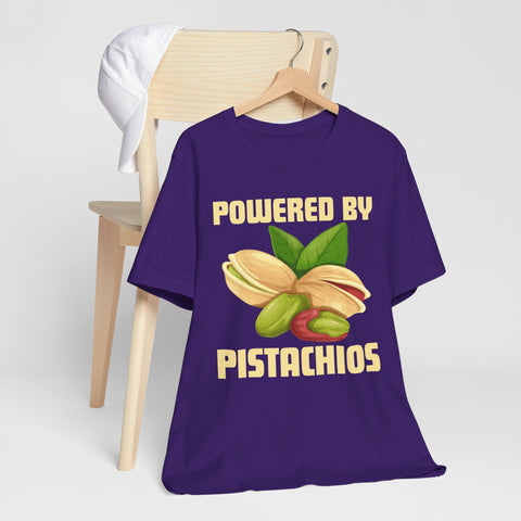 Powered by Pistachios Unisex Tee for Nut Lovers