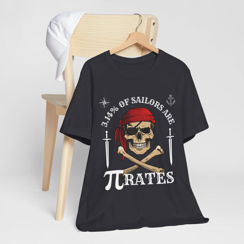 Pirate Humor Pi Day Unisex Tee