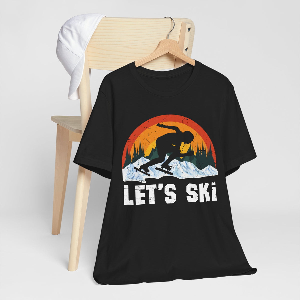Let's Ski Adventure Unisex Tee Winter Sports