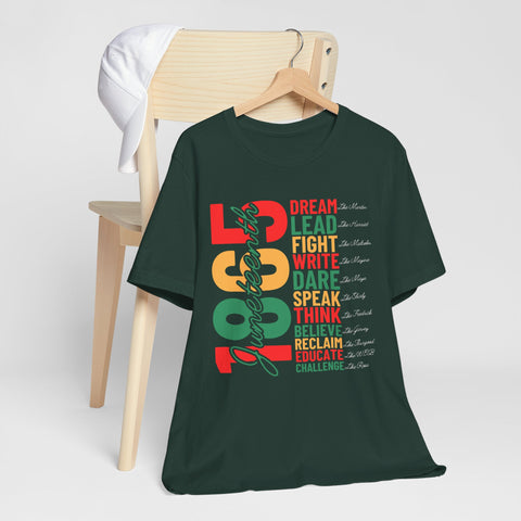 Juneteenth Inspirational Unisex Tee