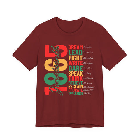 Juneteenth Inspirational Unisex Tee