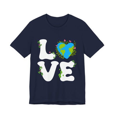 Earth Heart for Earth Day Unisex Tee