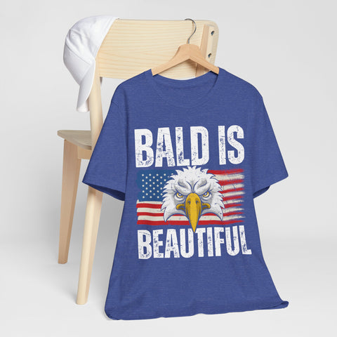 Bald Is Beautiful Eagle Unisex Tee