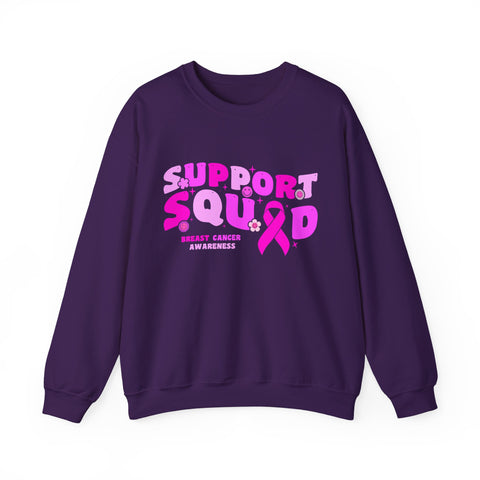 Support Squad Breast Cancer Sweatshirt Unisex