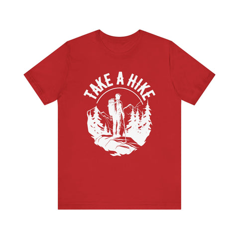 Take a Hike Hiking Outdoor Unisex Tee
