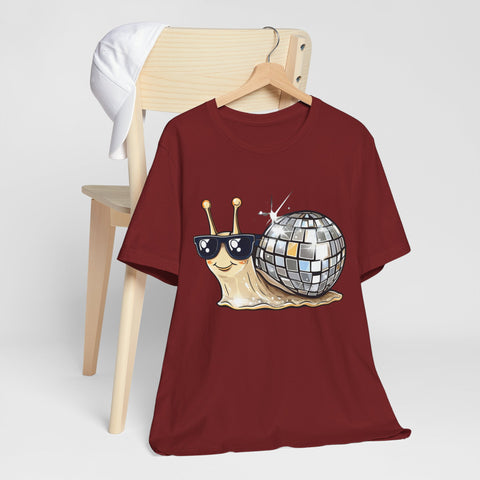 Disco Snail - Fun Animals Unisex Shirt