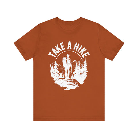 Take a Hike Hiking Outdoor Unisex Tee