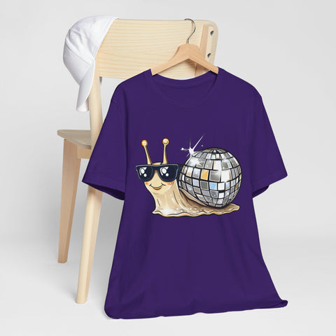 Disco Snail - Fun Animals Unisex Shirt