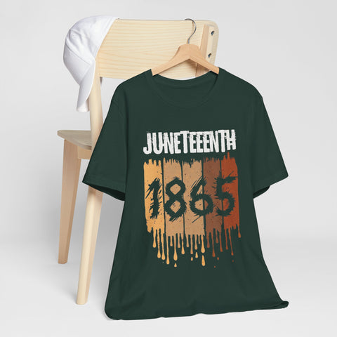 Juneteenth 1865 Unisex Tee - Celebrate Freedom and History
