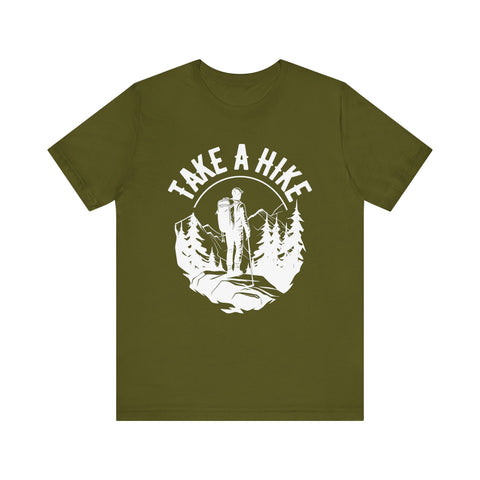 Take a Hike Hiking Outdoor Unisex Tee