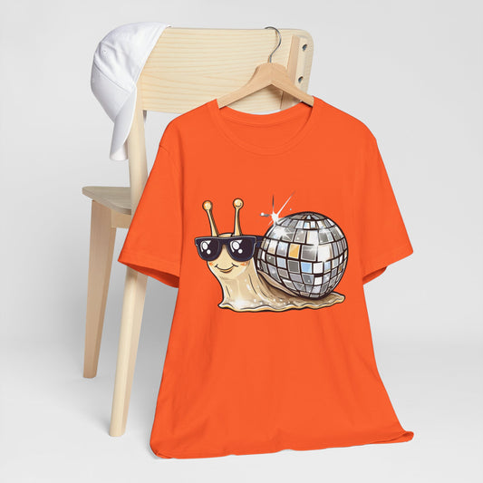Disco Snail - Fun Animals Unisex Shirt