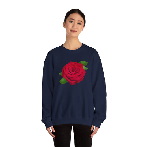 Rose Emblem Unisex Crewneck Sweatshirt