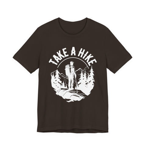 Take a Hike Hiking Outdoor Unisex Tee