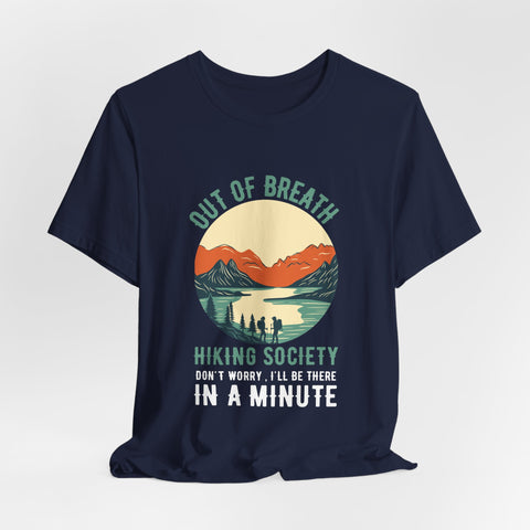 Out Of Breath Hiking Society Unisex Tee