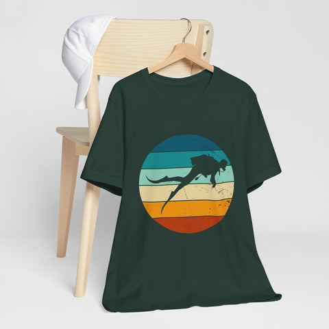 Retro Surfing Sport Winter Unisex Tee