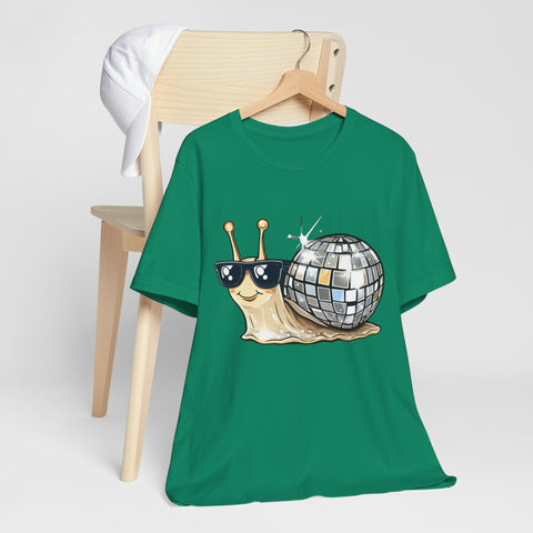 Disco Snail - Fun Animals Unisex Shirt