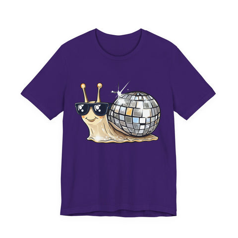 Disco Snail - Fun Animals Unisex Shirt