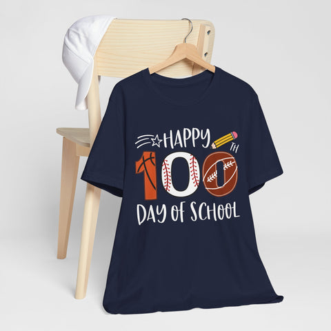 Happy 100th Day of School Unisex Tee