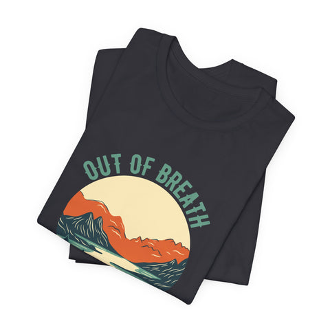 Out Of Breath Hiking Society Unisex Tee