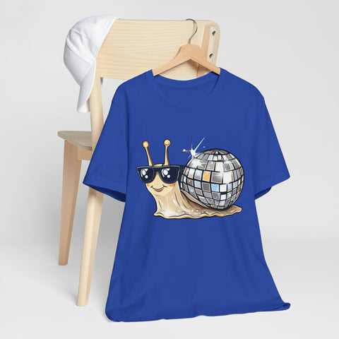 Disco Snail - Fun Animals Unisex Shirt