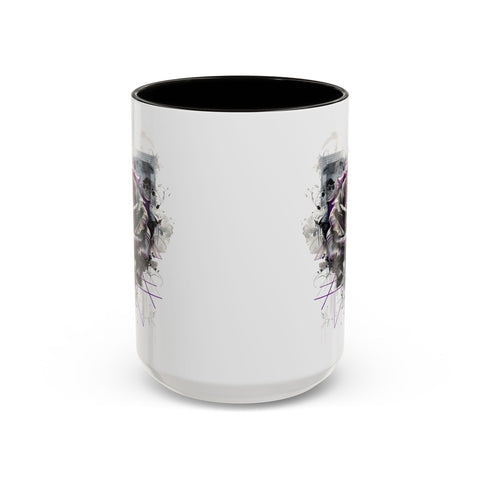 Colorful Artistic Rose Mug 11oz, 15oz