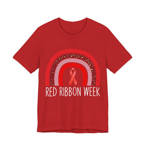 Red Ribbon Week Unisex Tee,